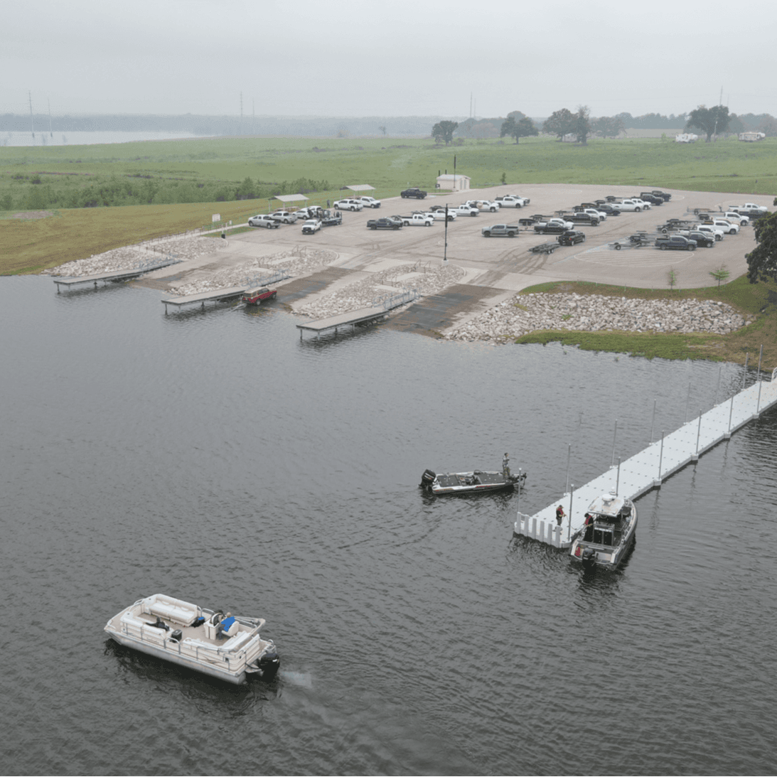Bois dArc Lake opening day