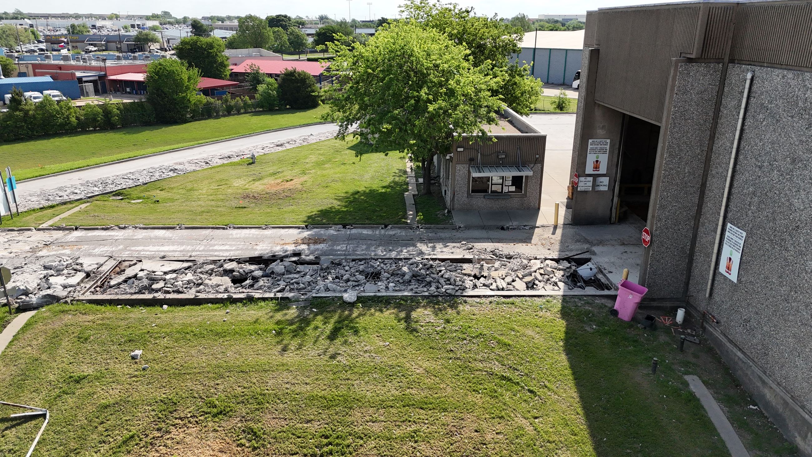 Parkway TS construction 3